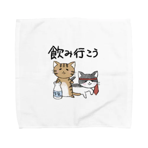 しま＆かーたんグッズ001 Towel Handkerchief
