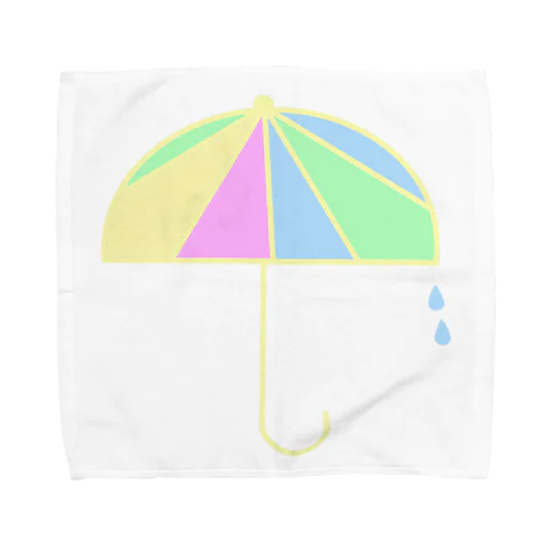 カラフル雨傘 Towel Handkerchief