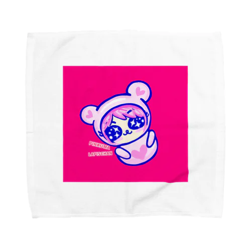 ピンクマらぴすちゃん Towel Handkerchief