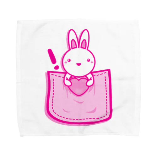 Rabbit_in_the_Pocket Towel Handkerchief