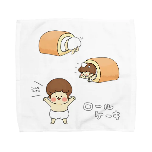 ロールケーキ Towel Handkerchief