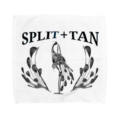 【 SPLIT+TAN 】デジタルデザイン＆ロゴ Towel Handkerchief