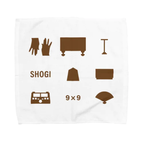 SHOGI GRAPHICS Towel Handkerchief