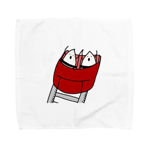 絶叫らっきょう Towel Handkerchief