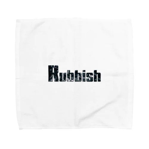 Rubbish ロゴ Towel Handkerchief