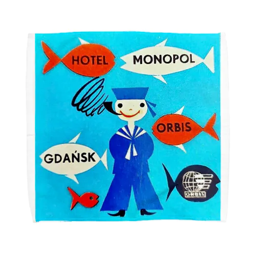 ポーランド　グダニスク　ホテル・モノポール Towel Handkerchief