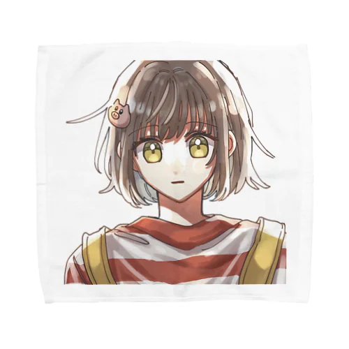 愛 Towel Handkerchief