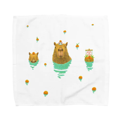 カピバラ Towel Handkerchief