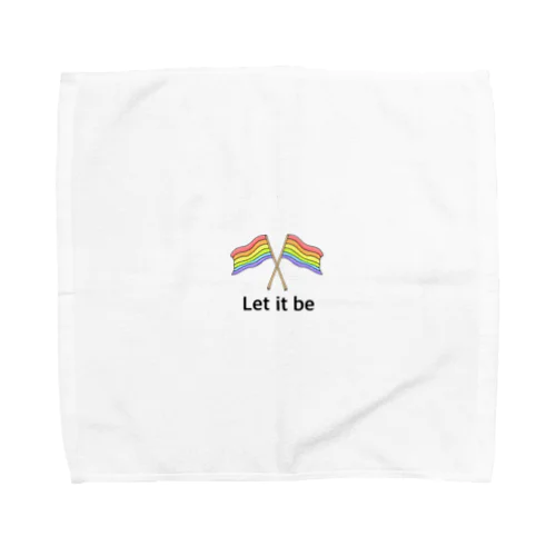 Let it be 〜自分らしく〜 LGBTQ Towel Handkerchief