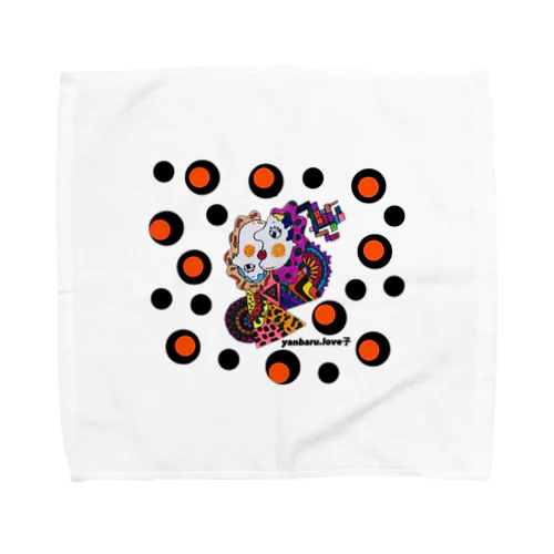 yanbarulave子イラスト Towel Handkerchief