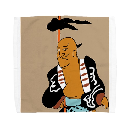 JUNSEN（純仙）丸坊主の将 Towel Handkerchief