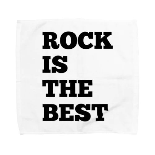 L&R  ROCK IS THE BEST Towel Handkerchief