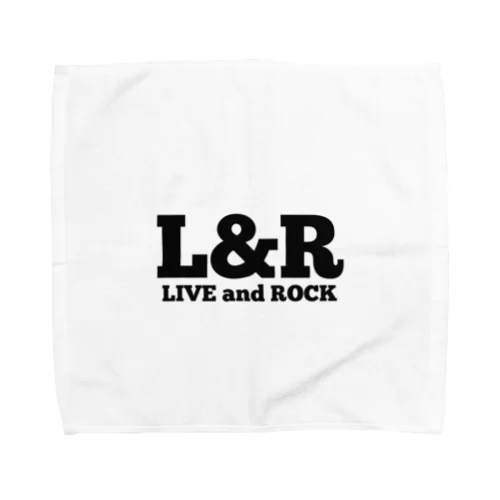 L&R  LIVE and ROCK タオルハンカチ