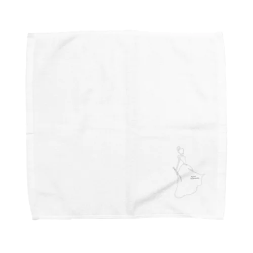 岸本彩夏の歌姫グッズ Towel Handkerchief