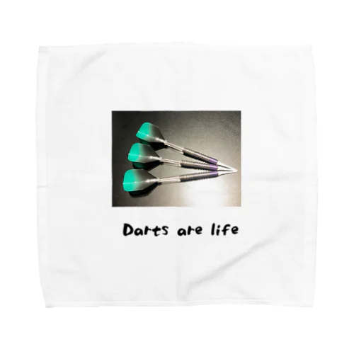 darts are life Towel Handkerchief