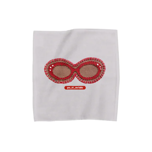 REDGLASSES Patch Towel Handkerchief