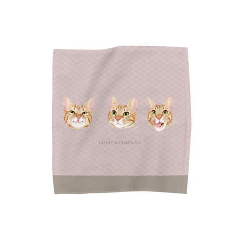 ピンク Towel Handkerchief