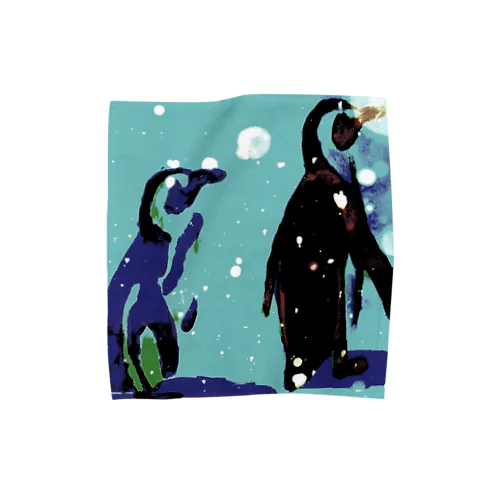 ペンギンたち 3rd Towel Handkerchief