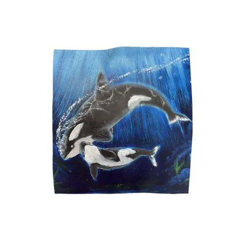 killer whale(ご関係者の皆様用) Towel Handkerchief