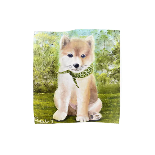 Shiba Inu Towel Handkerchief