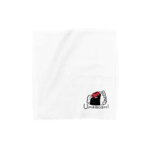 梅干しおにぎりタオルハンカチ Towel Handkerchief