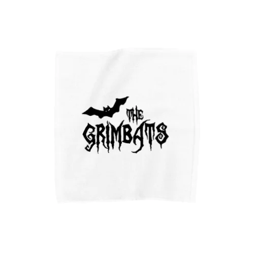 GRIMBATS logo-1 Black Towel Handkerchief