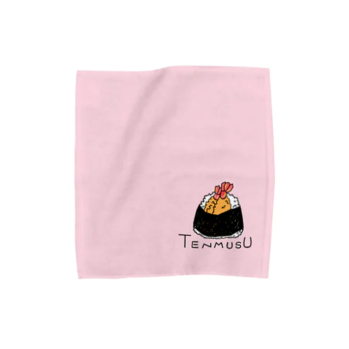 天むす-うすももいろ Towel Handkerchief