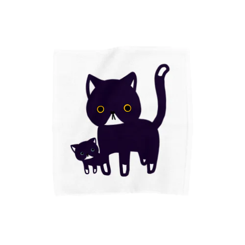 ねこのおやこ Towel Handkerchief