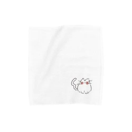 しろいけだま Towel Handkerchief