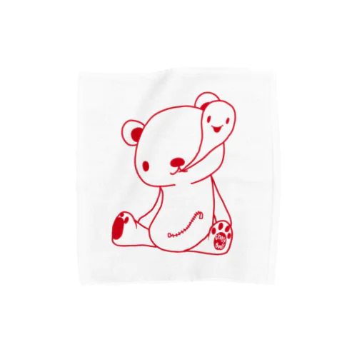 Ghost Bear Towel Handkerchief