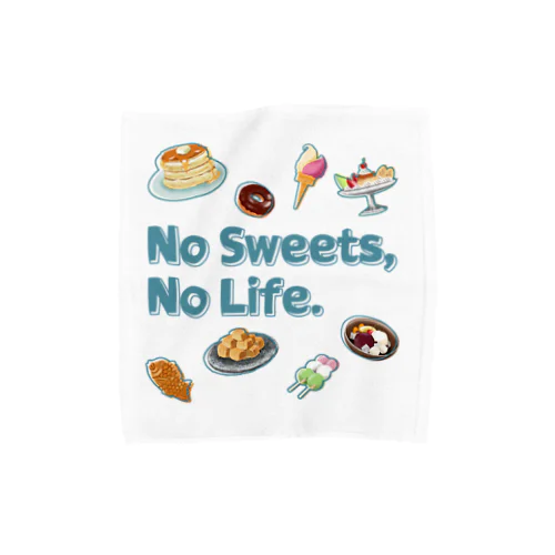 No Sweets,No Life. タオルハンカチ