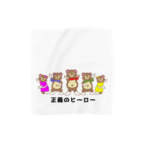 正義のヒーロー Towel Handkerchief