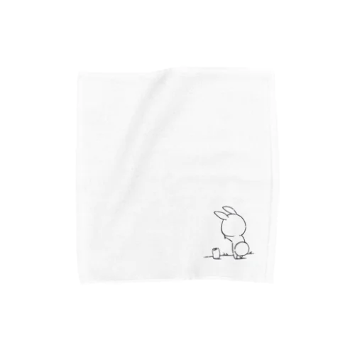 落ちこんだうさぎ Towel Handkerchief