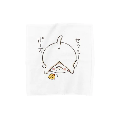 セクシーポーズたまのタオルハンカチ Towel Handkerchief