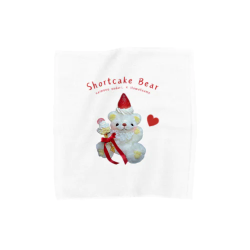 Shortcake Bear -naimono nedari. × いとわたあめ- Towel Handkerchief