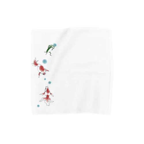 金魚づくし　行列B Towel Handkerchief