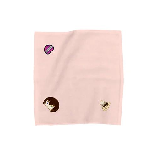 夢野りむのおかお（たおる） Towel Handkerchief