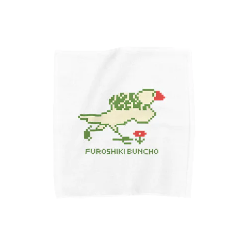 ドット絵ふろしき文鳥 Towel Handkerchief