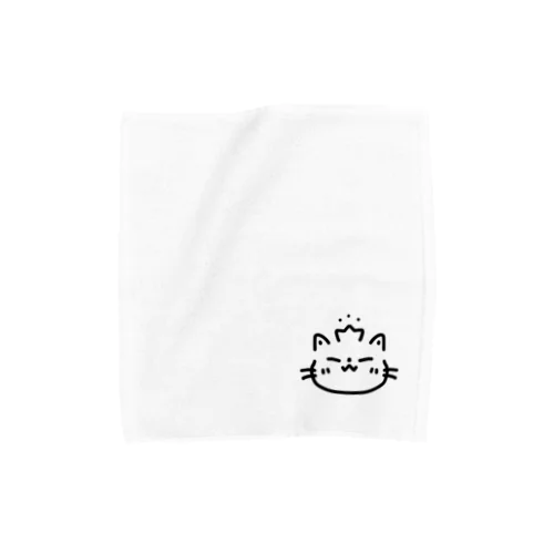 王冠猫　ロゴ Towel Handkerchief