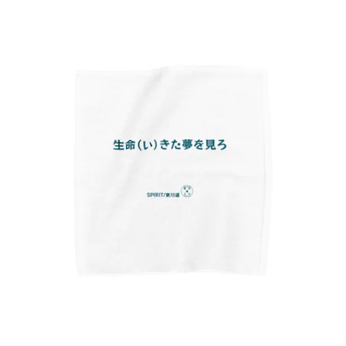 東川遥２０公式グッズ_SPIRIT A Towel Handkerchief