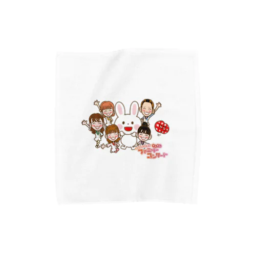 【はみがきうさぎのカムカムファミリーコンサート限定】タオルハンカチ Towel Handkerchief