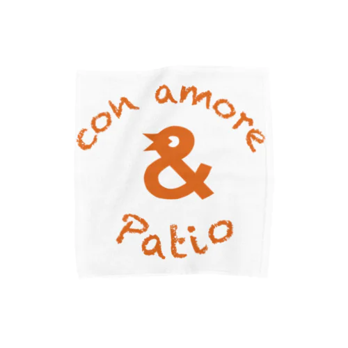 con amoreロゴ大 Towel Handkerchief