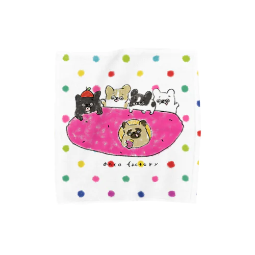 アンコちゃんのハンドタオル（Mサイズ） Towel Handkerchief