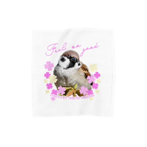 東京すずめ（Feel so Good） Towel Handkerchief