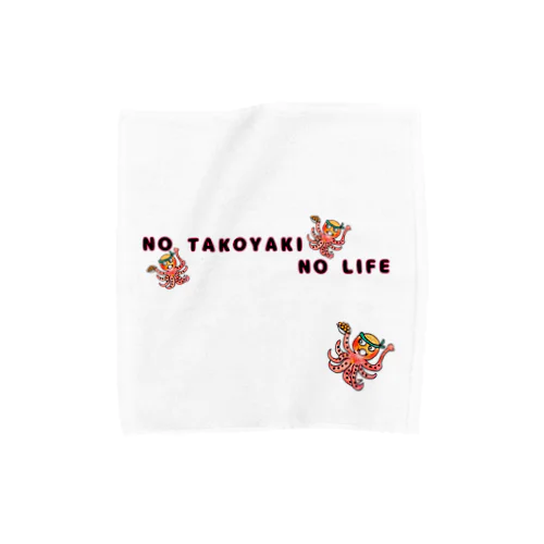 NO TAKOYAKI NO LIFE  タオルハンカチ