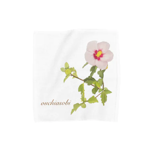 お花　ロゴ入り Towel Handkerchief