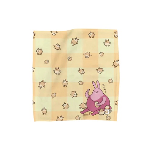 ぱつひこ（ちくちく） Towel Handkerchief