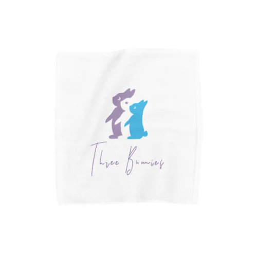 三密のラビット Towel Handkerchief