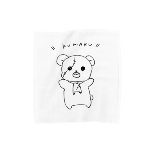 工場ゾンビ くまのクマル Towel Handkerchief