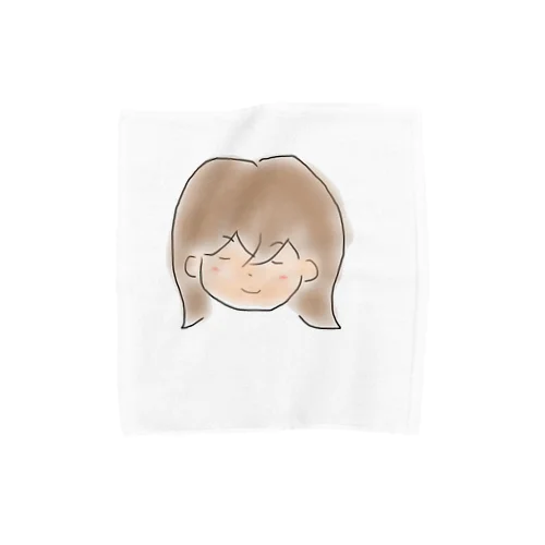 ほほ笑み Towel Handkerchief